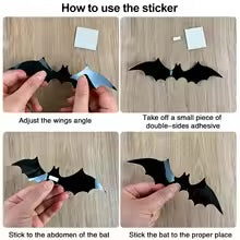 3D Bat Decoration