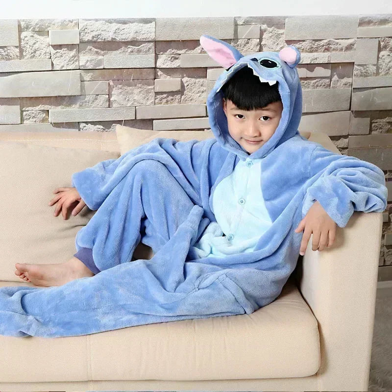 Adorable Blue Monster Onesie – Kids’ Halloween Costume