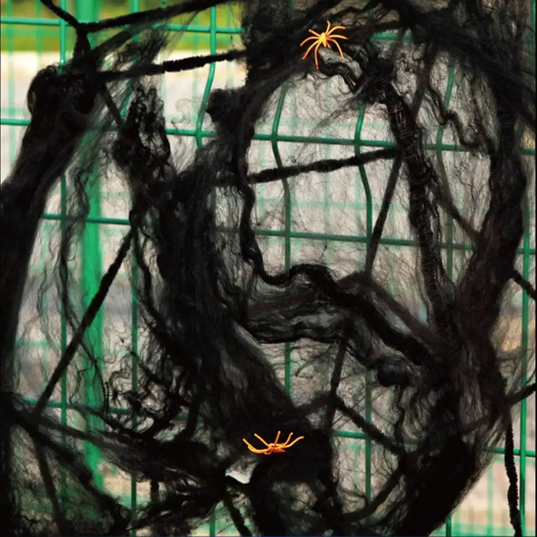 Halloween Spider Web Decoration – Spooky Party Prop