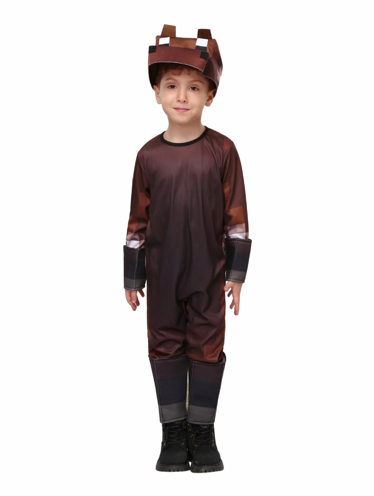 Blue Pixel Hero Armor Set – Kids’ Halloween Costume