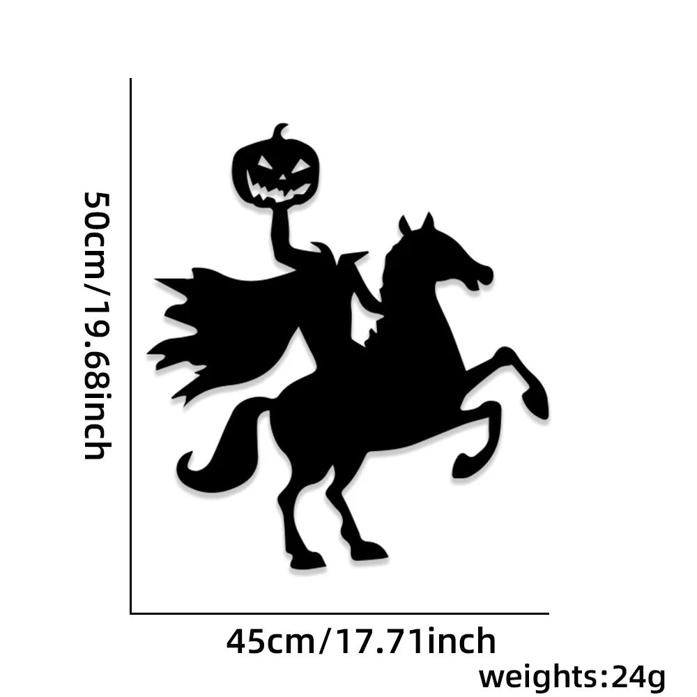 Halloween Window & Door Stickers – Ghosts, Pumpkins & Skeleton Hands