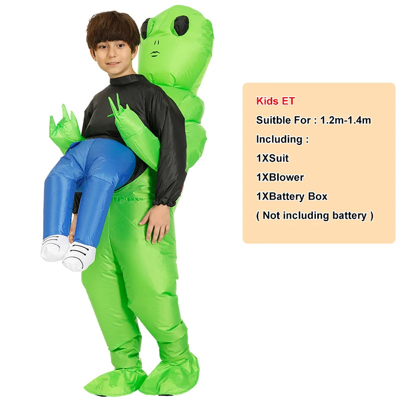 Inflatable Alien Costume – ET Kids’ Halloween Outfit