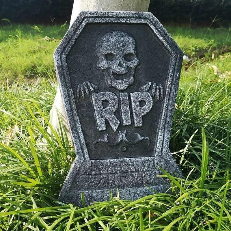 Halloween Tombstone Decoration – Spooky Graveyard Prop