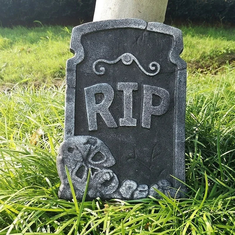 Halloween Tombstone Decoration – Spooky Graveyard Prop