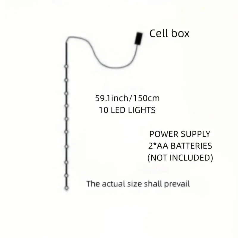 Battery-Powered String Lights – LED Decorative Lighting