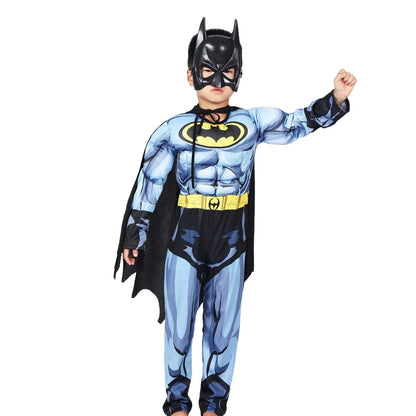 Classic Batman Costume for Kids – Cape & Mask Set