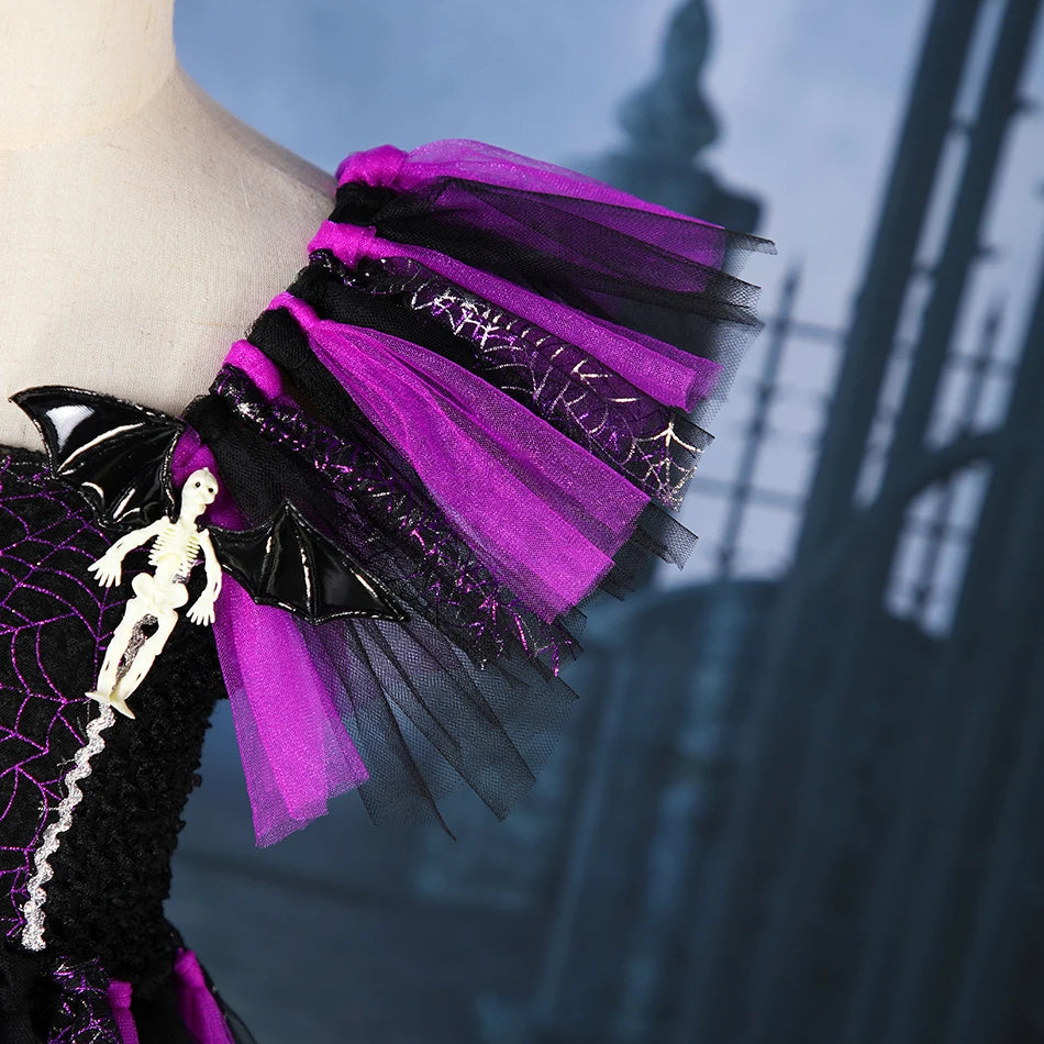 Evil Purple Shadow Mage – Kids’ Halloween Costume