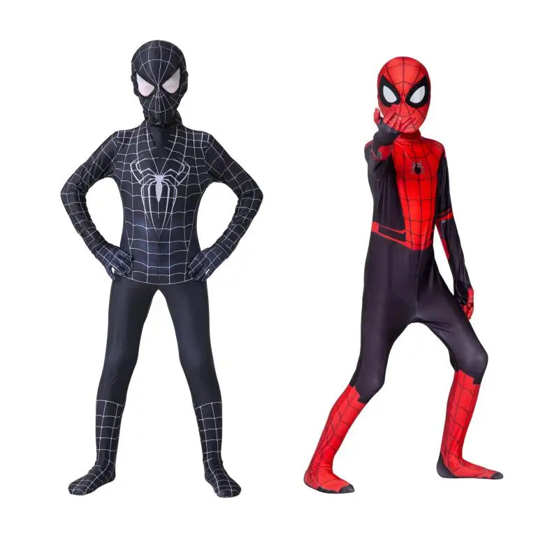 Spider-Man Costume for Kids – Miles Morales Halloween Bodysuit