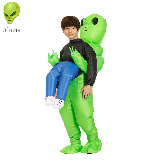 Inflatable Alien Costume – ET Kids’ Halloween Outfit