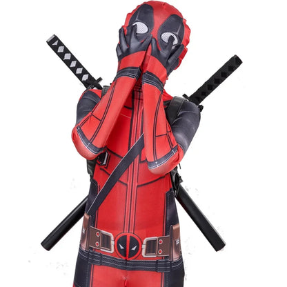 Deadpool Costume for Kids – Mask & Belt Suit