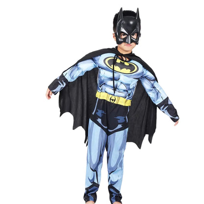 Classic Batman Costume for Kids – Cape & Mask Set