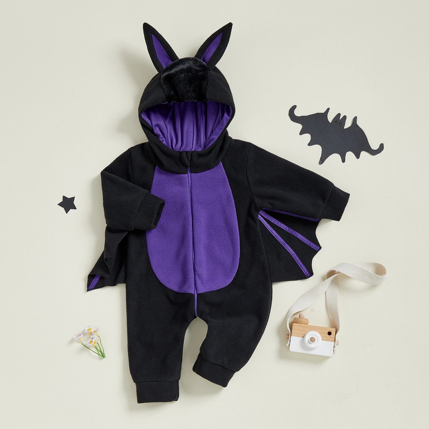 Baby Bat Costume – Infant Halloween Outfit (3–24M)