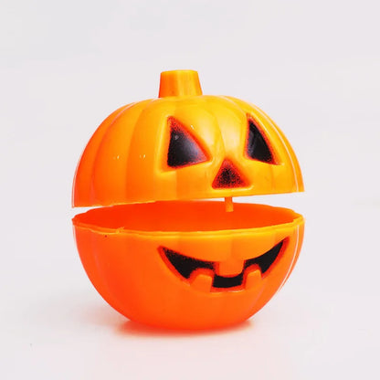 10pcs Happy Halloween Pumpkin Candy Biscuit Gift Box