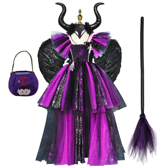 Evil Purple Shadow Mage – Kids’ Halloween Costume