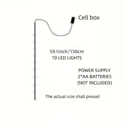Battery-Powered String Lights – LED Decorative Lighting
