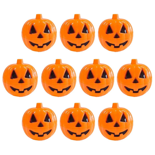 10pcs Happy Halloween Pumpkin Candy Biscuit Gift Box
