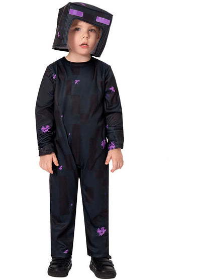 Blue Pixel Hero Armor Set – Kids’ Halloween Costume