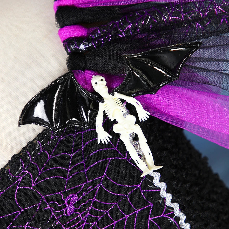 Evil Purple Shadow Mage – Kids’ Halloween Costume